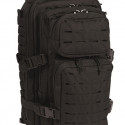 Mugursoma US laser cut Assault  melna maza