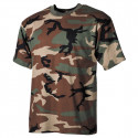Klasisks ASV armijas woodland T - krekls ar īsām piedurknēm